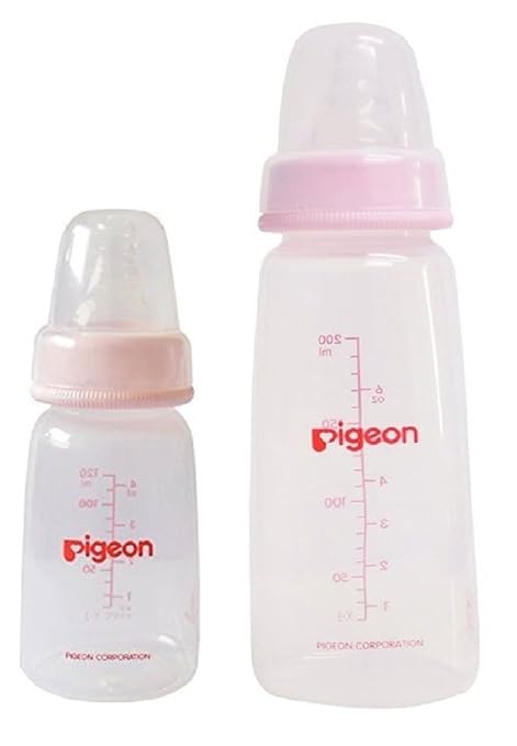 Buy Pigeon Baby Feeding Nipple Bottle 200ml With Nipple Bottle