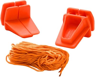 Faithfull FAILB-TB Line Blocks Plus 18M Brick Line Building Tool Orange