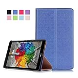 LG G Pad X 8.0 / G Pad III 8.0 Case,LG V521 Tablet Case,LG V 525 Cover,PU Leather Cover Stand Case Cover for 8-Inch LG G Pad X 8.0 Tablet Flip Folio Cover Protective Shell-Dark blue