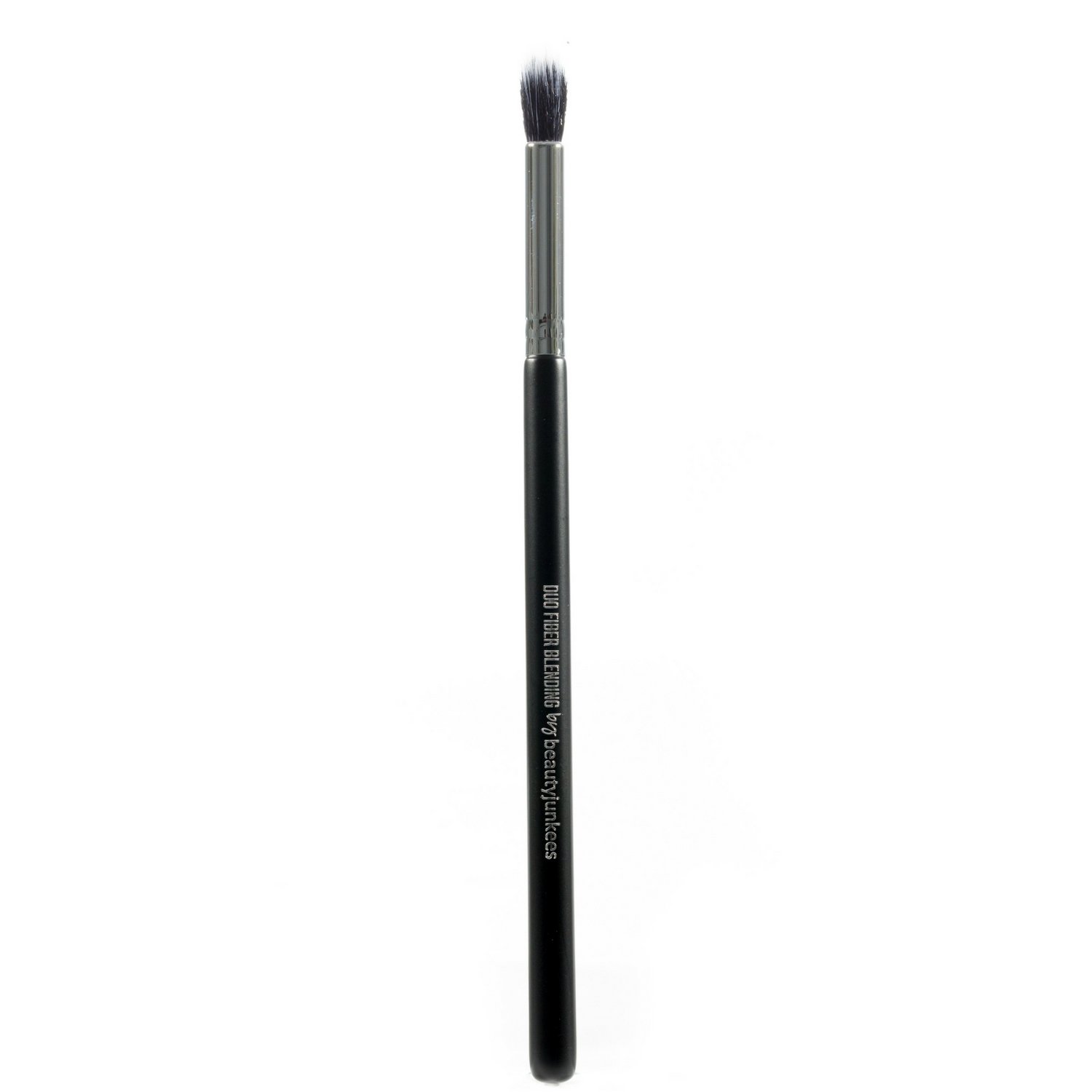 Beauty Junkees Pro Duo Fiber Blending Eyeshadow Crease Makeup Brush to Blend Cream, Powder Eye Shadows, Synthetic, Vegan, Cruelty Free