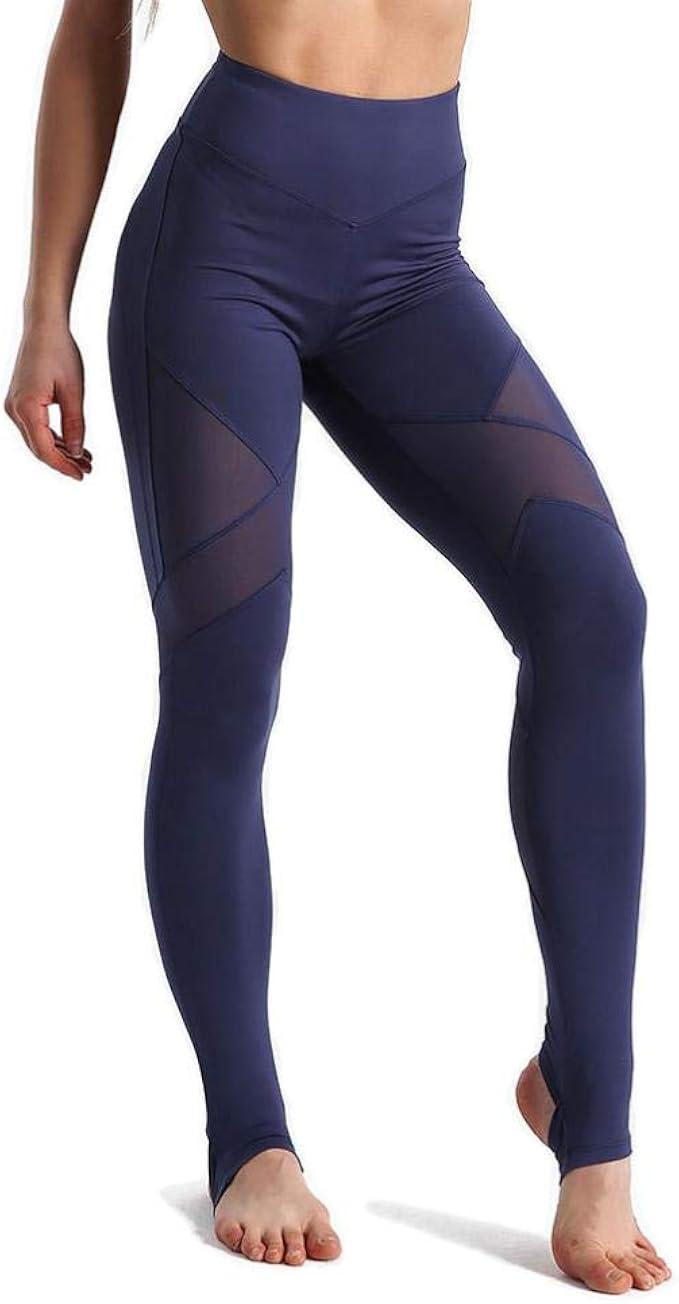 Pantalon Sarouel Femme Décontracté Pantalon de Yoga Grande Taille Bouffant Pants Pantalon de Sport pour Pilate Fitness Yoga S - Beige