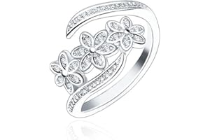 Emsione Open Fashion Ring Adjustable Green Decor Ring Party Jewelry Finger Accessories Jewelry Birthday for Men Women