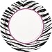 Zebra Print Dinner Plates, 8ct