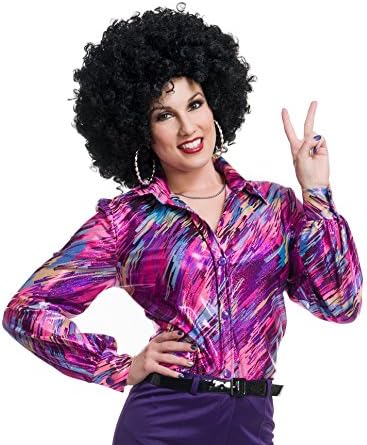 Amazon Com Charades Women S 1970 S Queen Disco Shirt Clothing