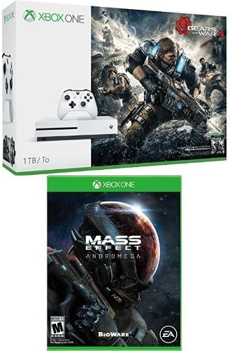 Xbox One S 1TB Console - Gears of War 4 Bundle + Mass Effect Andromeda