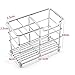 K-Steel Stainless Steel Bathroom Toothbrush Holder Stand Toothpaste Holder Sturdy Storage Holder