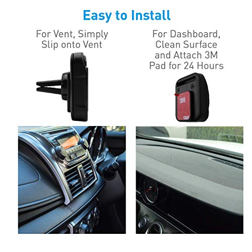 Phone Car Mount Vent, Macally [Upgraded 3in1] Air Vent Phone