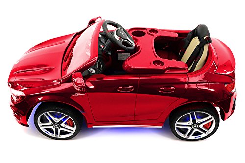 2019 Mercedes Benz CLA 12V Ride On Car for Kids | 12V Engine Power Licensed Kid Car to Drive with Remote, Dining Table, Leather Seat, Openable Doors, LED Lights