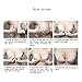 Liswic Sexy Women's Ultralite Backless Strapless Silicone Push-Up Reusable Bra(Cup B)
