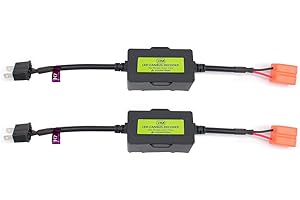ANYCAR Led Headlight Decoder H7 Canbus Resistor Anti-flicker Harness Headlight Bulb Decoder for LED Headlight Warning
