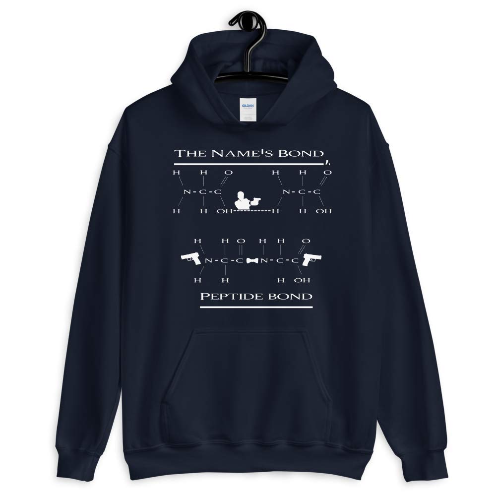 Science Hoodie - Funny Nerdy Gifts for Men and Women - Peptide Bond
