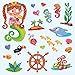 Peaceable Kingdom Sticker Fun! Mermaid Reusable Sticker Tote