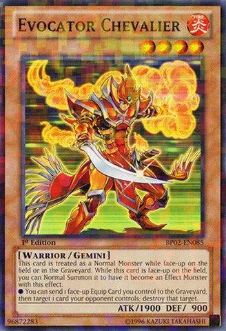 Yu-Gi-Oh! - Evocator Chevalier (BP02-EN085) - Battle Pack 2: War of the Giants - 1st Edition - Mosaic Rare