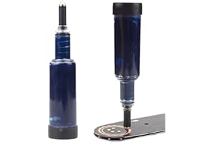 Chainsaw Bar Grease Gun, Sprocket Nose Guide Bar Loaded with Grease, Easy Refill Spring PressGrease Gun for Saw Chains and Cu