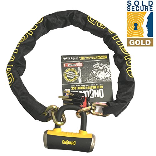 sold secure gold padlock