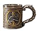 Otartu Medieval Knight Design Crusader Beer Mug With S.S. Liner (15oz) For Unique Gift