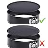 3-Pieces-Non-Stick-Springform-Cake-Pans-Blkthun-Professional-Round-Cake-Mold-and-Baking-Bakeware-Set-with-Removable-Bottom-101823-cm 3 Pieces Non-Stick Springform Cake Pans - Blkthun, Professional Round Cake Mold and Baking Bakeware Set with Removable Bottom - 10/18/23 cm