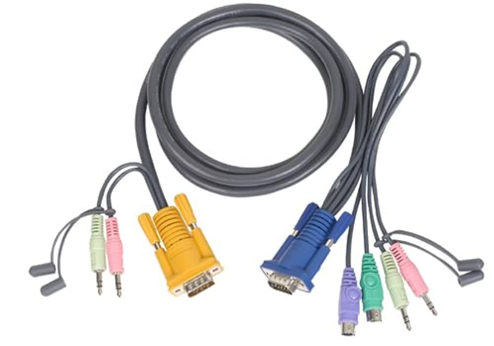 IOGEAR 6 ft. PS/2 KVM Cable for