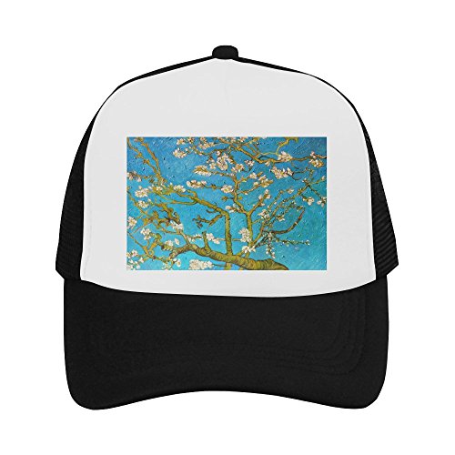 Almond Blossom By Vincent Van Gogh Classic Vintage Mesh Trucker