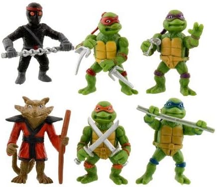 6Pcs/lot Teenage Mutant Ninja Turtles Action Figures Toy Chlid Kids Toys Collection