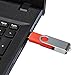 Enfain 32GB Red Flash Drive Bulk 10 Pack Thumb Drives USB 2.0 Memory Stick Pendrives for Sharing Files Offline