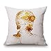 Elliot_yew The Star War Watercolor Painting Decorative Printed Cotton Linen Throw Pillow Covers Pillow Case Pillowcase Cushion Shell 18