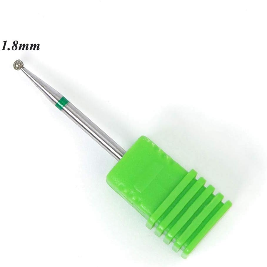 1pcs Diamond Nail Drill Machine Bit Ball Cuticle Clean Burr Rotary Milling for Electric Cutter Manicure Nail Art Tool JIJG01-05 JG02