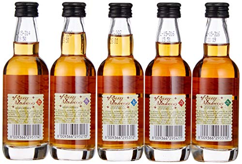 Rum Malecon Reservas Miniset mit Geschenkverpackung (5 x 0.05) – Bild 4