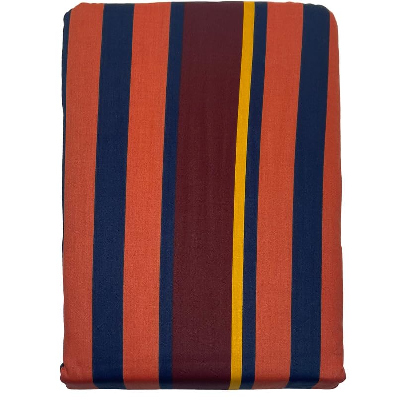 Luxe Dreams Tango Stripes Double Duvet Cover Set, Quilt Cover with 2 Pillowcases, 200 x 200cm Soft & Silky bedlinen Set with Zip Closure