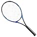 Senston 27 inch Tennis Racket Professional Tennis Racquet,Good Control Grip,Strung with Cover,Tennis Overgrip, Vibration Damper(Blue Black)