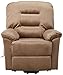 Upholstery Power Lift Recliner Brown Sugar 601025