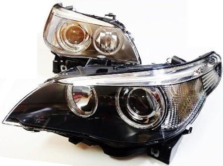 Amazon Bmw E60 E61 前期 バイキセノンヘッドライト 左右 Set Hella製 純正oem ヘッドライトレンズ 車 バイク