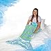 Snuggie Tails Mermaid Blanket For Adults (Blue)