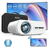 Projector with 5G WiFi and Bluetooth: 480 ANSI