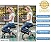 Sleekform Kneeling Posture Chair | Ergonomic Office Desk Knee Stool Relieving Back & Neck Pain | with Rollerblade Wheels & Adjustable Height | Backless Meditation Seat | 4