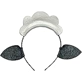 Sheep Ears Headband Farm Barnyard animal for birthday party favors Halloween costume