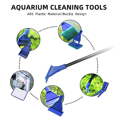 Aquarium Gravel Cleaner, New Quick Water Changer with AirPressing