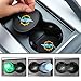 2 Pack 2.75 inch for Miami Dolphins Car Interior Accessories Anti Slip Cup Mat for All Vehicles (Miami Dolphins)