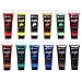Colore Acrylic Paint Studio Set – Professional Grade Painting Kit for Painting Canvas, Clay, Fabric, Nail Art, Ceramic & Crafts - Great for Kids & Adults – 12 Extra Large, 75 mL (2.5 oz) Tubes
