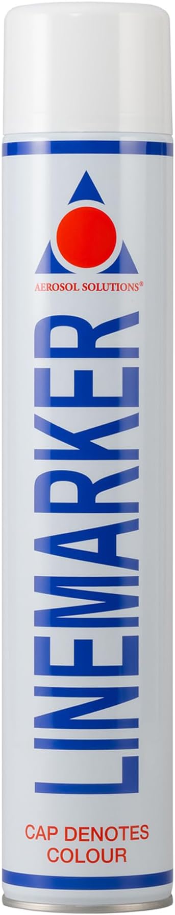 Aerosol Solutions Line Marker White 750ml Grass Road Concrete Paint