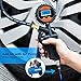 Yome Digital Tire Pressure Gauge 100 PSI Air Chuck Inflator and Compressor Accessories Heavy Duty Accurate with Rubber Hose, Quick Connect Coupler and Backlit LCD Display, Car, Truck, Auto Tool