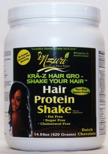Nzuri Kra-z Hair Grow Whey Protein Shake - Chocolate