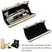 Evening Clutch Purse with Bling Diamond Gold Sparkling Evening Bag Night Purse Handbag for Women Wedding Prom Party