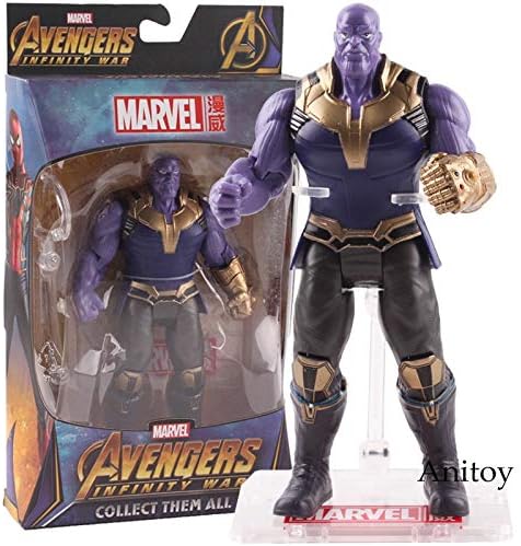 SAATAN marvel avengers infinity war thanos hulk black panther spiderman iron man captain america action figure collectible model toy