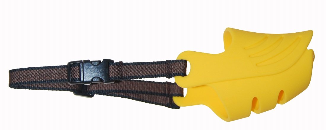 Dog Silicone Muzzle soft comfortable Adjustba Best to Prevent Biting, Chewing and Barking for meduim and small dog