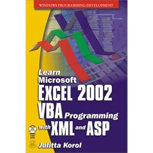 Learn Microsoft Excel 2002: VBA Programming with XML and ASP