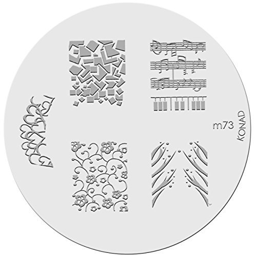 KONAD Nail Art Konad Stamping Nail Art Image Plate - M73