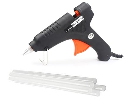 60W 60 Watt Hot Melt Glue Gun with Glue Sticks