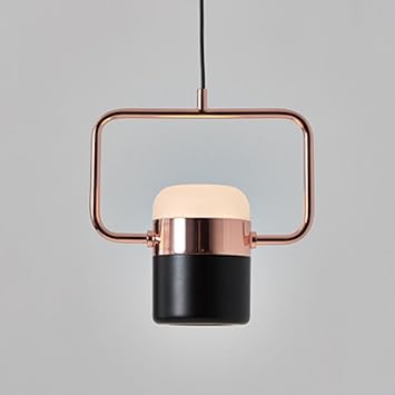 Metal Chandelier Postmodern Rose Gold Champagne Gold Ceiling Lamp
