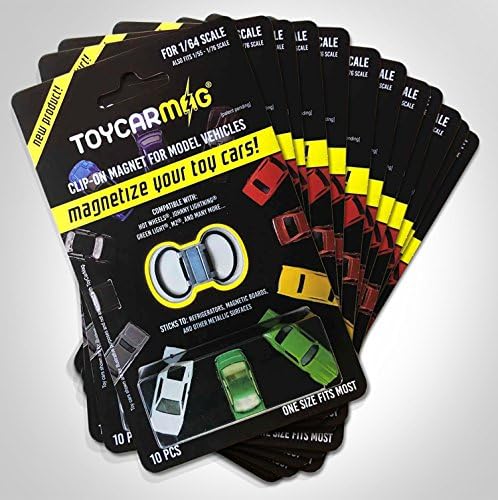 TCM - Hotwheels Matchbox Clip-on Magnets for Display 12 Packs of 10